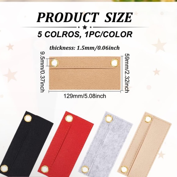 Felt Wallet Insert Sm-Med - Picture 2 of 4